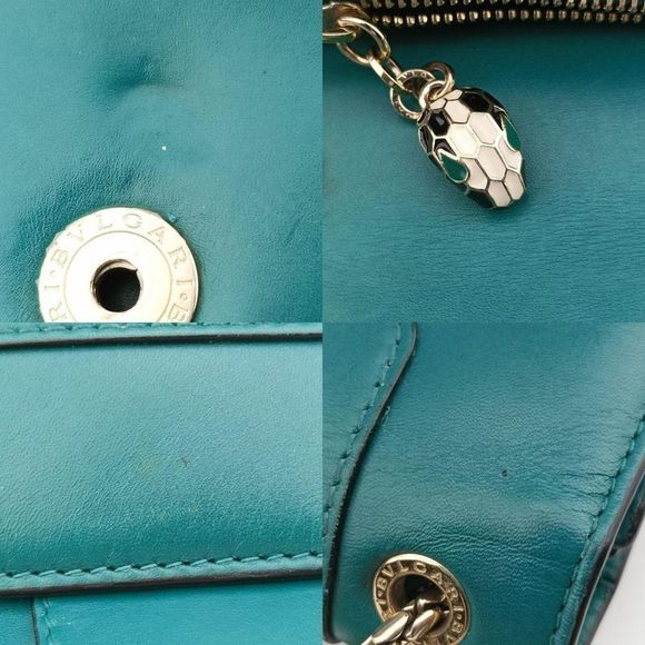 Bulgaribvlgari Serpenti Forever Green Leather Acd1535362 - Picture 10 of 10